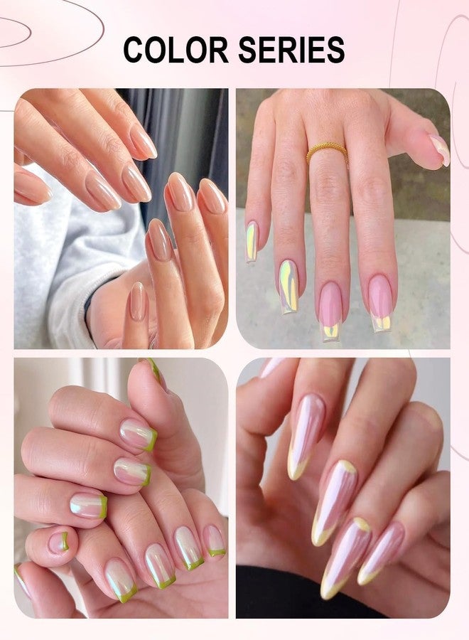 روبي فيس بودرة أظافر روبي فيس البيضاء اللؤلؤية الكرومية - قطعة واحدة، تأثير مرآة، مجوهرات أظافر أورورا ماجيك اللؤلؤية، بودرة أظافر لامعة، صبغة ثلاثية الأبعاد، بودرة أظافر حورية البحر اللؤلؤية (لؤلؤ أبيض، قطعة واحدة) - Image 4