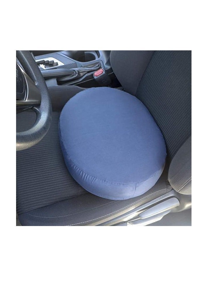 A donut-shaped seating pillow is the perfect solution to relieve coccyx and hemorrhoid pain with full body support - Image 4