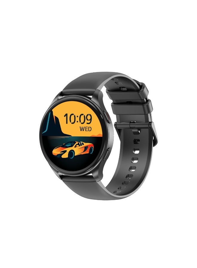 Blackview X20 1.43-inch AMOLED Display 380mAh Battery Fitness Smart Watch Midnight Black - Image 4