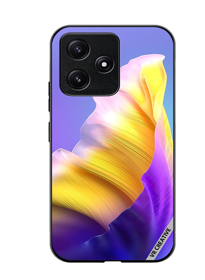 VR CREATIVE Protective Case Cover For Xiaomi Poco M6 Pro 5G Flower Design Multicolour - Image 1