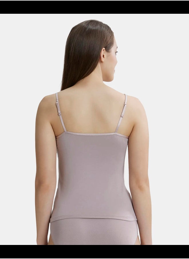 JOCKEY Jockey 1805 Women's Micro Modal Elastane Stretch Modern fit Camisole with Adjustable Straps and StayFresh Treatment  - Image 3