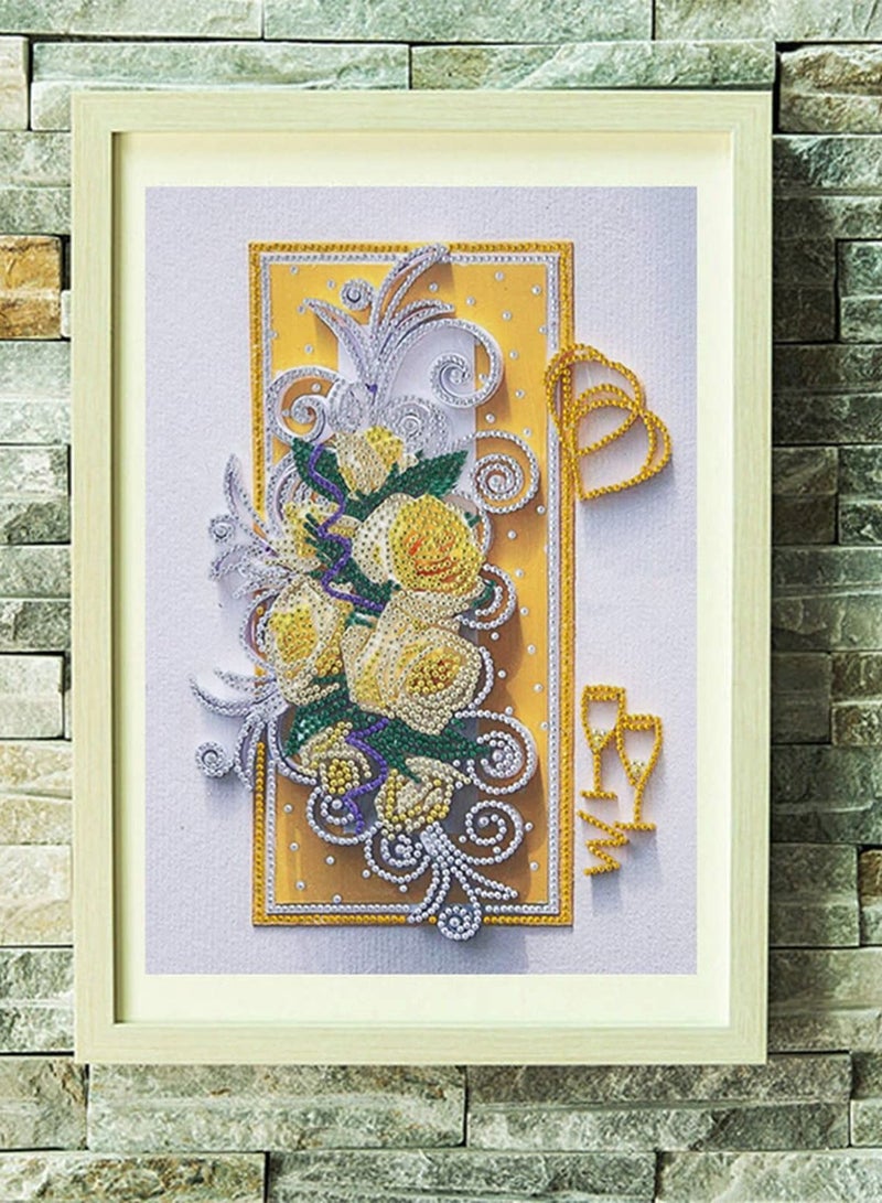 Y&D 5D Diamond Painting Kits for Adults Kids Beginner, Special Shape Rhinestone Gift Home Wall Art Decor  - Image 4