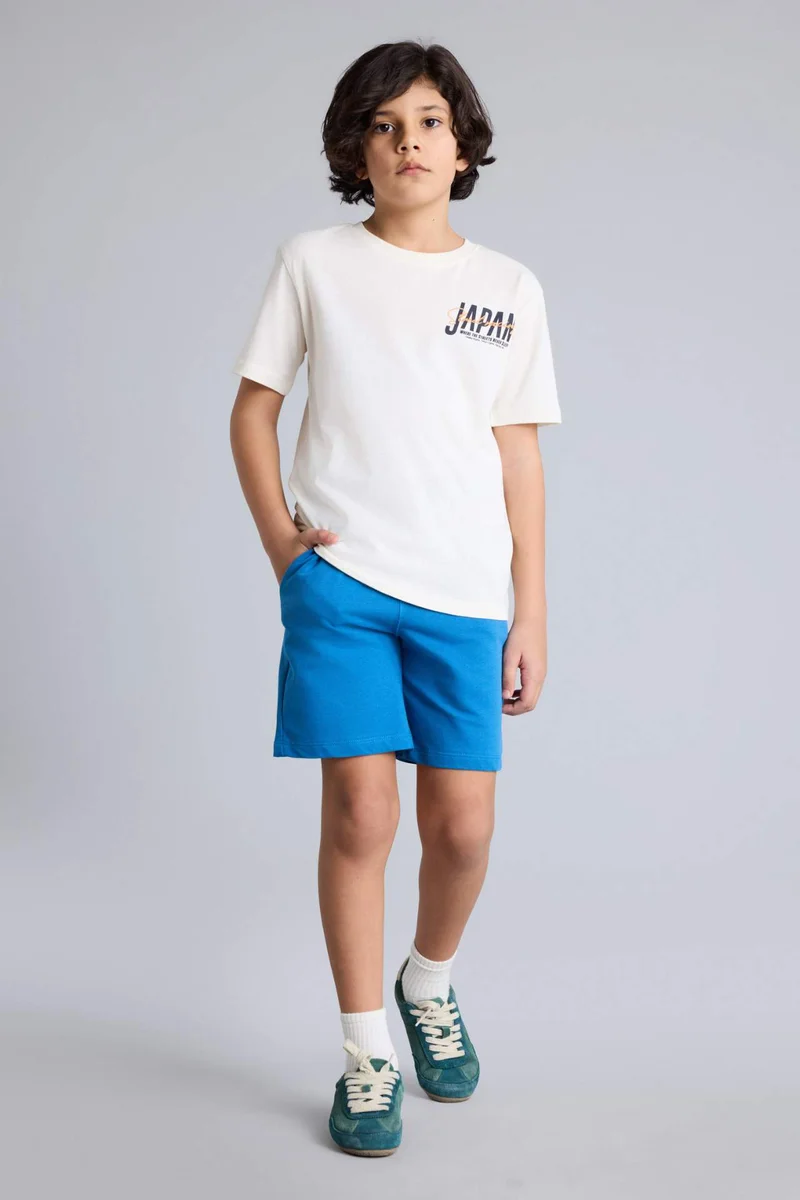 ديفاكتو Boy T-Shirt and Shorts 2 Piece Set