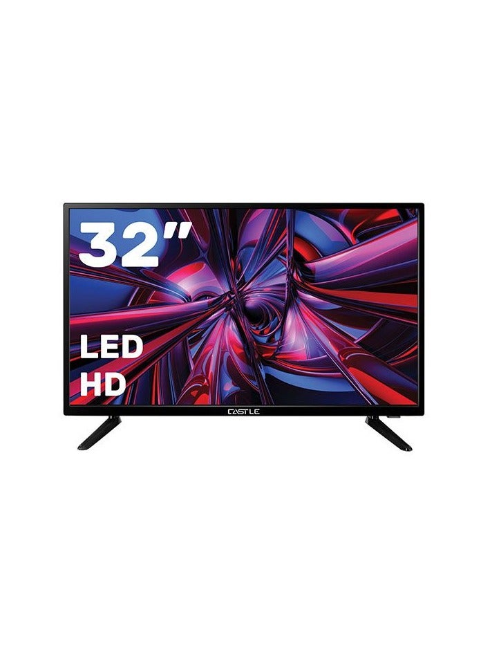 كاسل تليفزيون اتش دى - 32 بوصة من كاستل AC 2132, اسود، LED - Image 1
