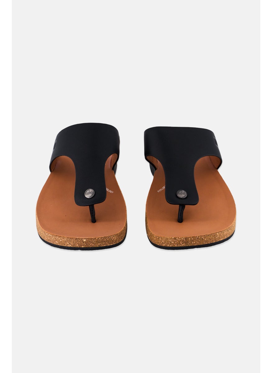 FitFlop Men Slip On Sandals, Black  - Image 4