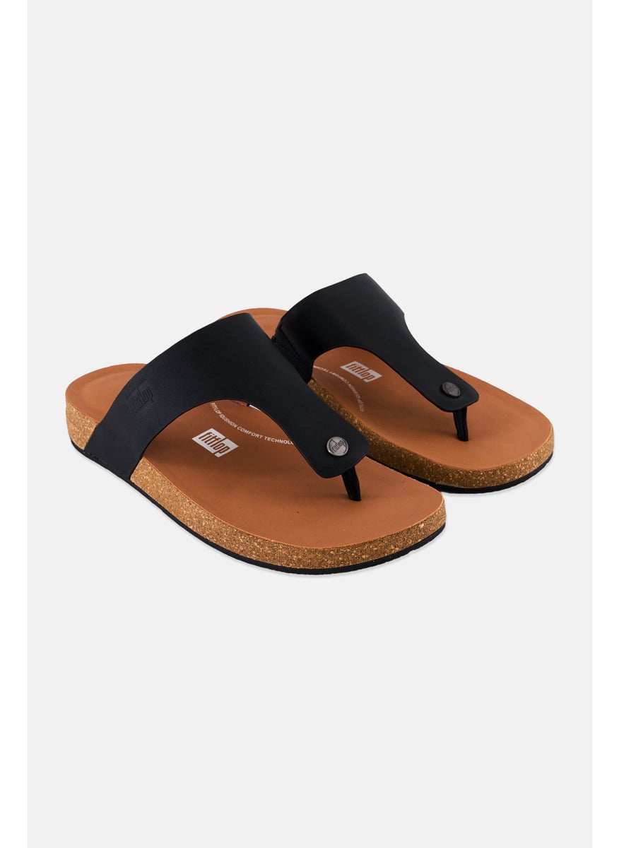 FitFlop Men Slip On Sandals, Black  - Image 1