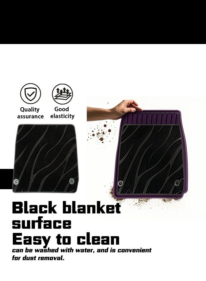 Generic Car floor mat, model 2024, suitable for Xiaomi su7, with double floor mat, high end and environmental protection. Easy to clean, goodcar  - Image 3