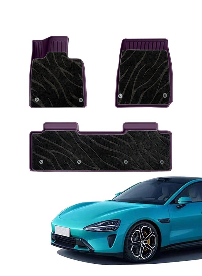 Generic Car floor mat, model 2024, suitable for Xiaomi su7, with double floor mat, high end and environmental protection. Easy to clean, goodcar  - Image 1