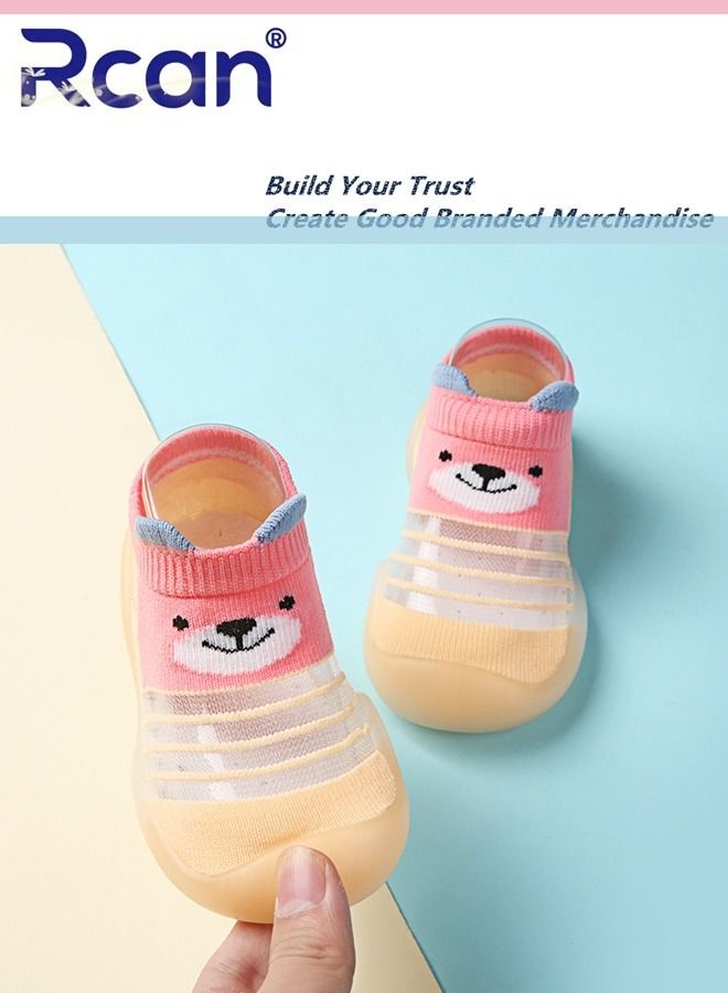 Rcan Baby Mesh Lightweight Cartoon Toddler Shoes Children's Non-Slip Soft Bottom Soft Bottom Socks Suitable for Kindergarten Indoor And Outdoor in Summer - Image 1