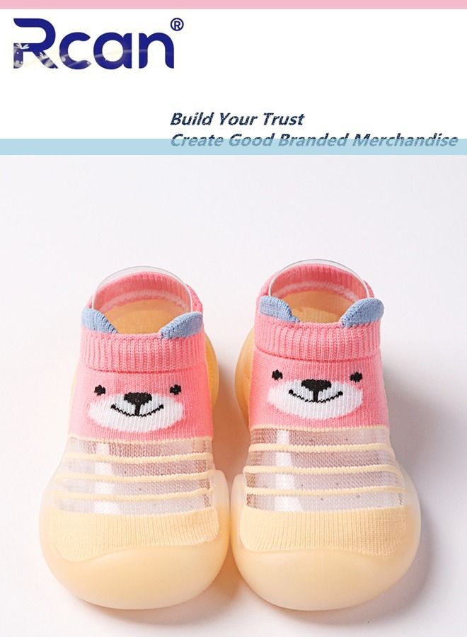 Rcan Baby Mesh Lightweight Cartoon Toddler Shoes Children's Non-Slip Soft Bottom Soft Bottom Socks Suitable for Kindergarten Indoor And Outdoor in Summer - Image 3