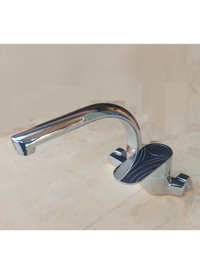 Generic - T6K Cold & Hot Kitchen Mixer (Silver) - Image 1