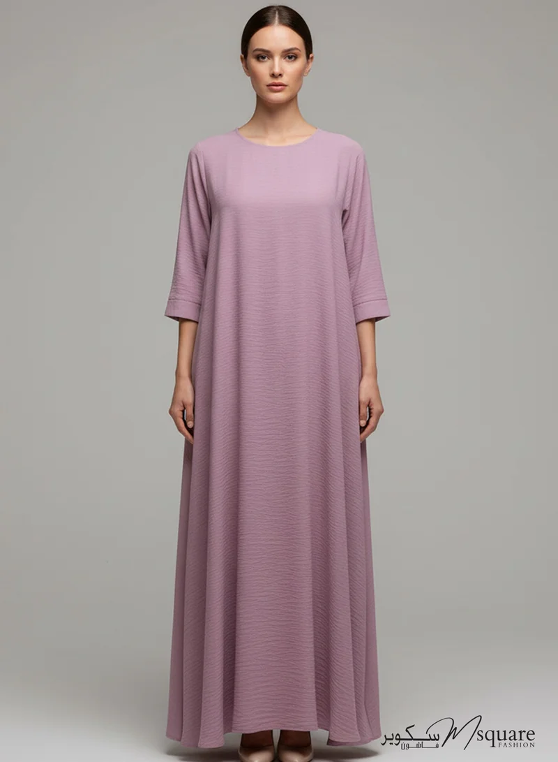 Purple CEY Fabric Inner Slip Dress for Abaya – Soft Underdress