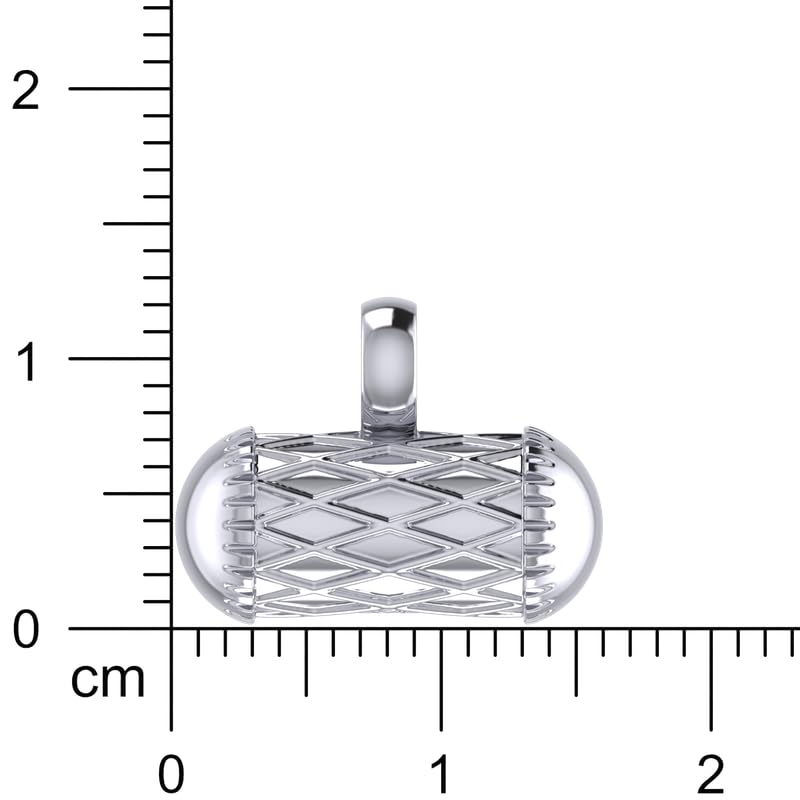 TINY TIARAA Pure 925 Silver Pendant Capsule Openable Kavach Taweez Amulet with Black Threads for Girls Boys Kids Women Men |Nazariya Pendant Taviz Cylinder | Evil Protection Tabiz - Image 3