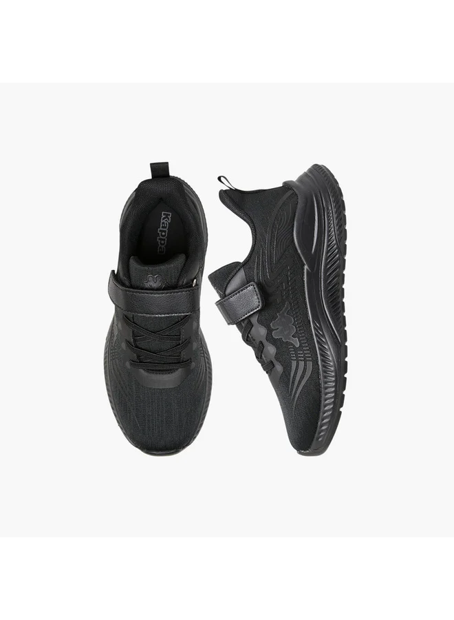 كابا Girls' Logo Print Sport Shoes with Hook and Loop Closure