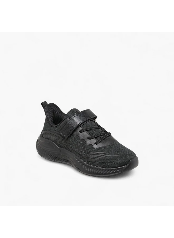 كابا Girls' Logo Print Sport Shoes with Hook and Loop Closure
