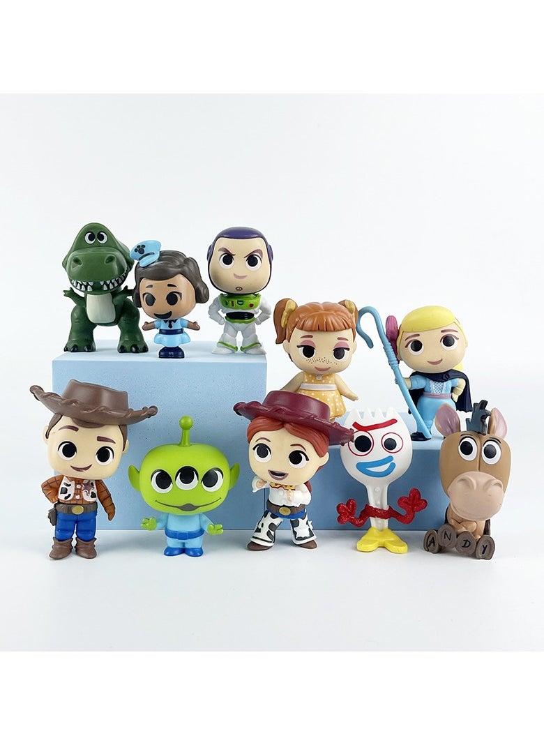 OCTOBER مثلجات من قصة الألعاب (Toy Story) مثل هابدي (Hubdy)، باس لايتيير (Bass Lightyear) والفتاة الراعيّة الثلاث عيون. هذه المثلجات الأنميّة يمكن استخدامها كزخارف لتزيين الكعكات.  - Image 1