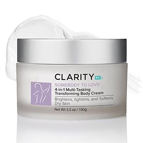 ClarityRx SomeBODY To Love 4in1 AntiAging Body Cream Natural PlantBased Moisturizing Lotion for Brightening Tightening Smoothing Dry Skin 35 oz - Image 2