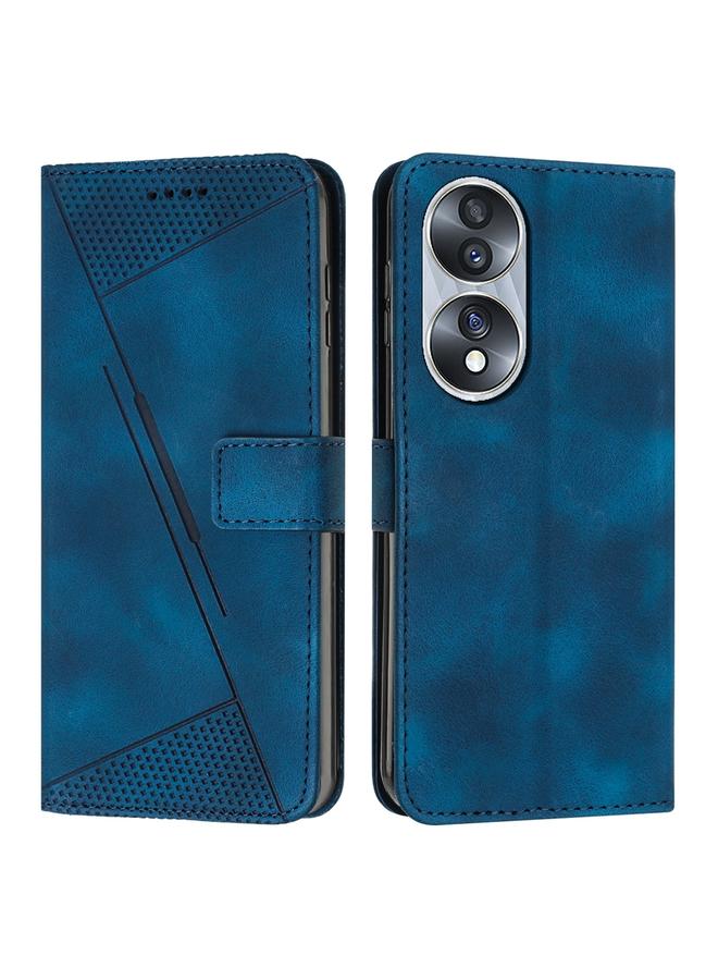 اس-توب جراب هاتف Honor 70 Dream Triangle من الجلد مع حبل تعليق - Image 1