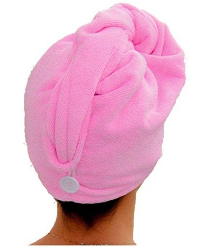 FEELBLUE Microfiber 300 GSM Hair Towel, Assorted Colour(Pack of 3pc) - Image 2