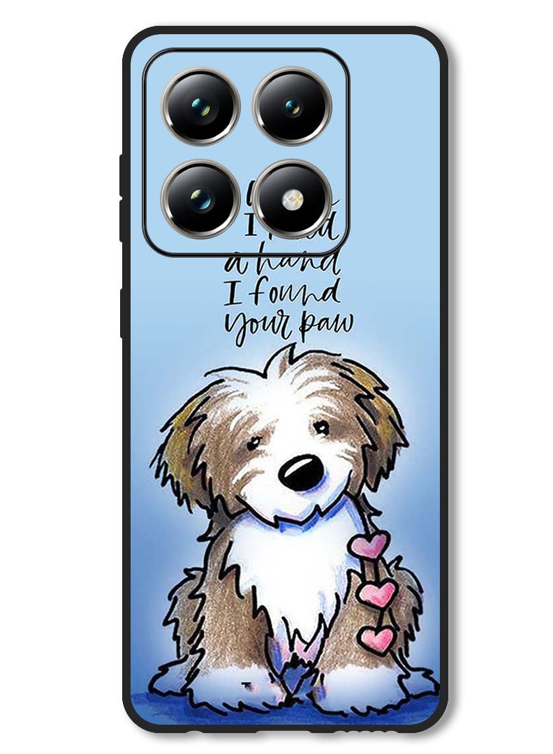 Theodor Case Compatible with Xiaomi 14T Protection Shockproof Bumper Cover Found Your Paw - Image 1