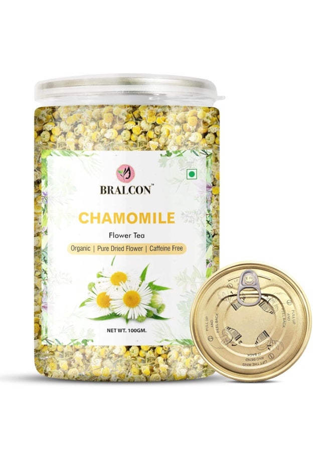 برالكون شاي زهرة البابونج العضوي من برالكون - ١٠٠ غرام | يُعزز المناعة | يُزيل السموم ويُخفف التوتر - Image 4
