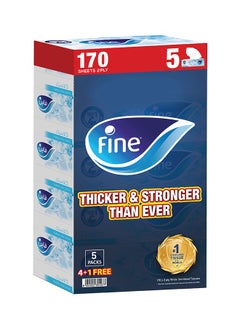 Classic Facial Tissue, Sterilized Tissue Box 170 Sheets x 2 Ply