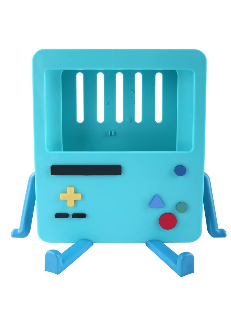 SYOSI - Game Console Stand for Nintendo Switch, Cute Cartoon Handheld Game Console Screen Support Stand Hands-free Support Plate for Protection and Portability (blue) - Image 1