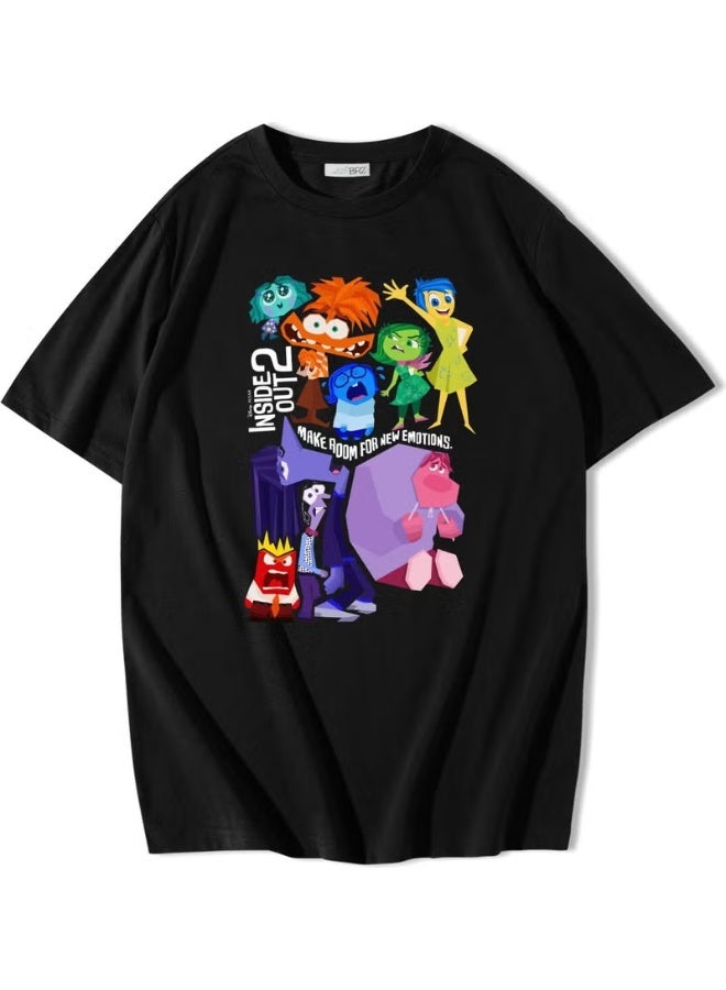 BRZ Collection Oversize Inside Out Make Room For New Emotions T-Shirt - Image 3