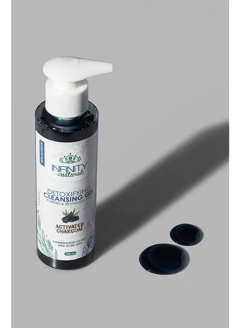 إينفينيتي جل التنظيف المزيل للسموم من إنفينيتي ناتشورالز بالفحم النشط - 200 مل - Image 2