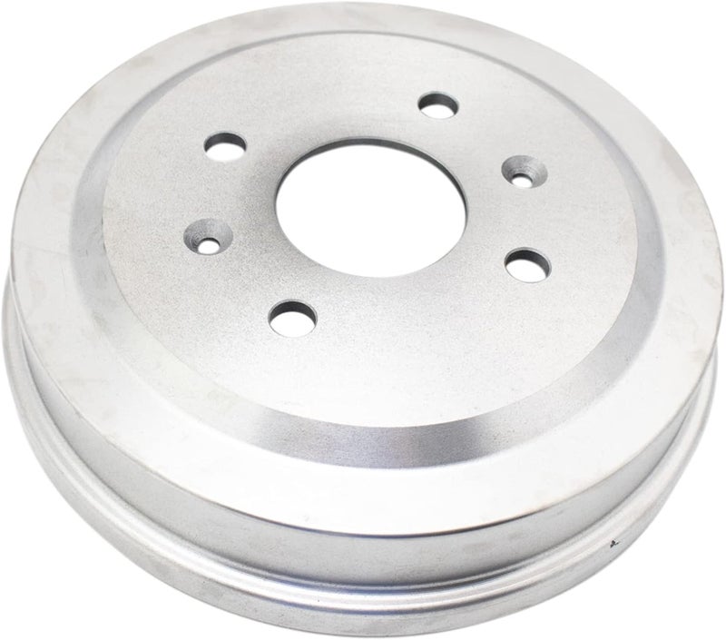 TRQ Rear Brake Drum Pair Set for Chevy Aveo, Aveo 5, Pontiac G3, Spark, and Wave - Image 4