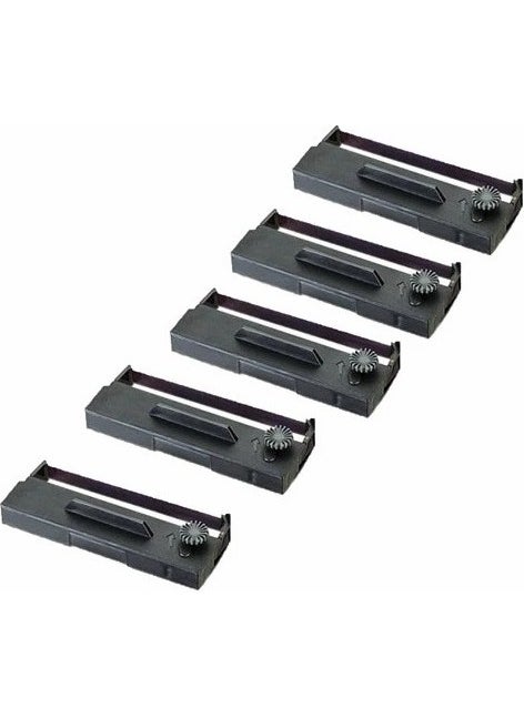 Photo Print Erc-22 M150-M160-M161-M163-M164-M190-M191-M192-M195 Imported Equivalent Ribbon Ribbon Strip 5 Pieces 