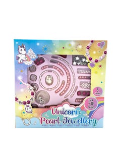 RMS Magical Misty Pearl Jewellery Set – Unicorn-themed Jewellery Craft Kit For Girls – Over 200 Pieces Including Cha, Pearls, And Beads  - Image 1