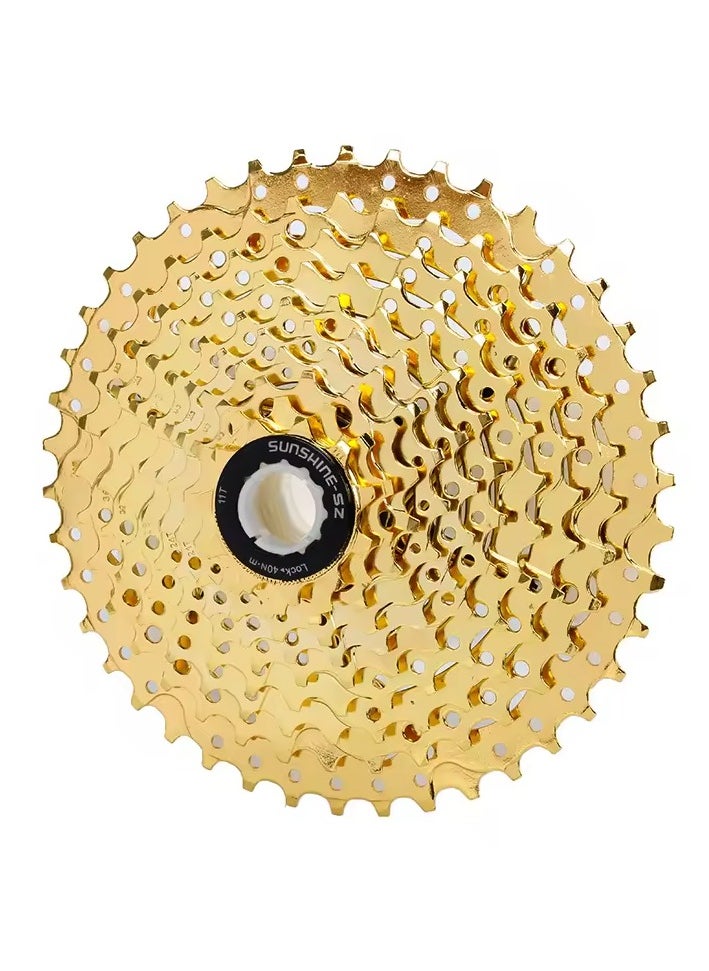 Generic Sunshine cassette Gold 11-36 , for MTB,folding bike  - Image 2