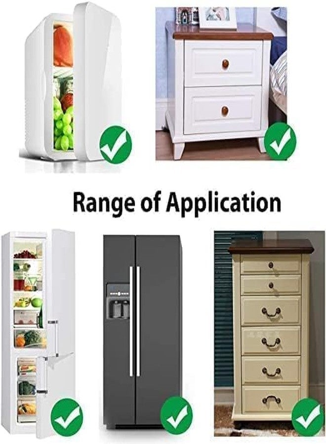 Hidak أقفال خزائن هيداك المقاومة للأطفال مع مفاتيح، نظام قفل أمان للأطفال للأدراج والخزائن والدواليب - لا حاجة لأدوات، سهل الاستخدام، تثبيت قوي - Image 5