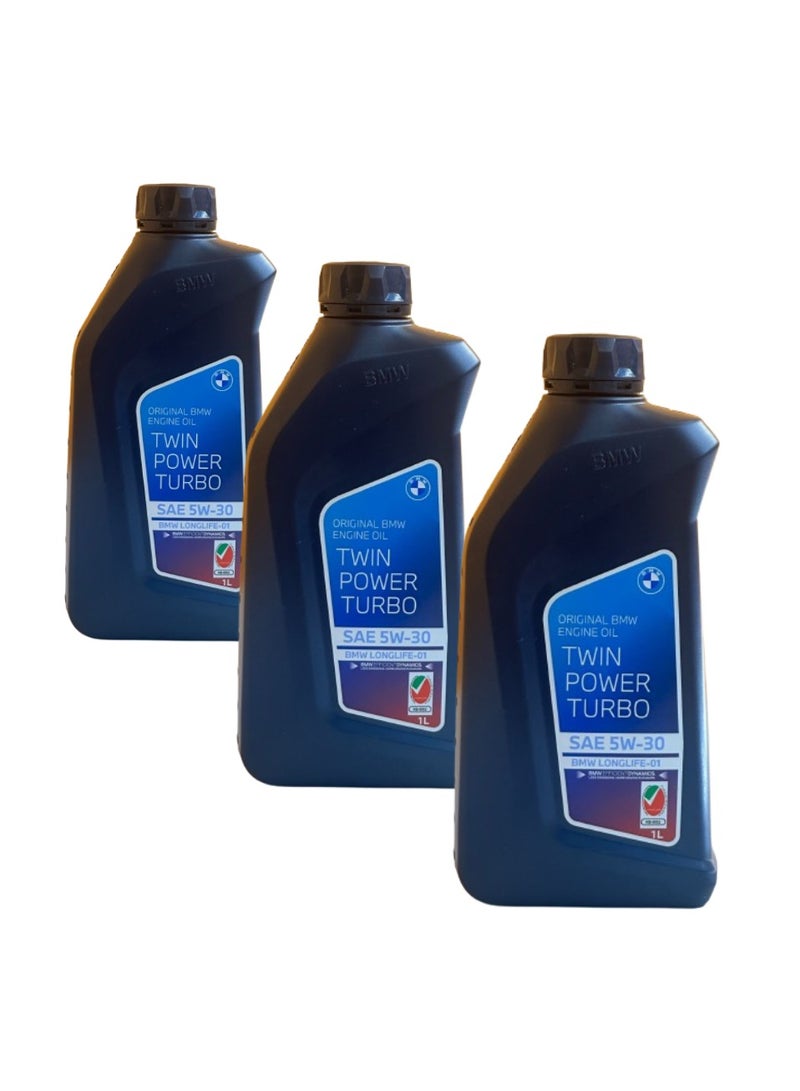 BMW ENGINE OIL BMW 5W30*LL01*1L (3 pieces)  - Image 1
