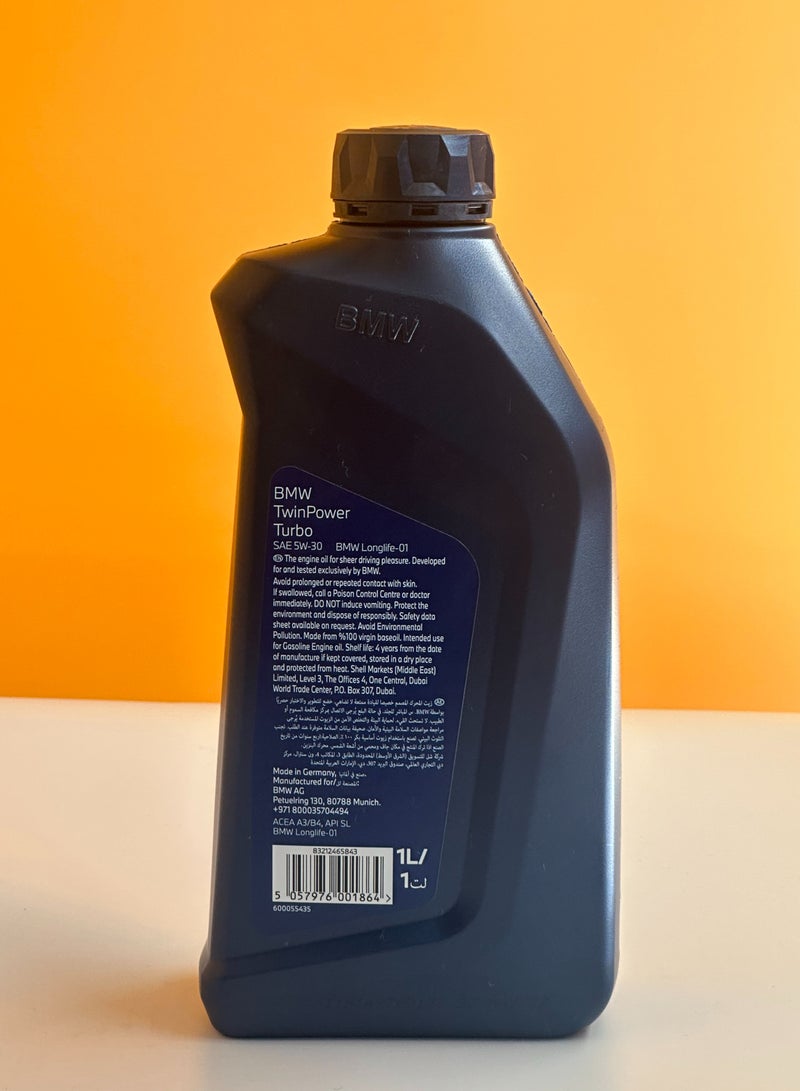 BMW ENGINE OIL BMW 5W30*LL01*1L (3 pieces)  - Image 3