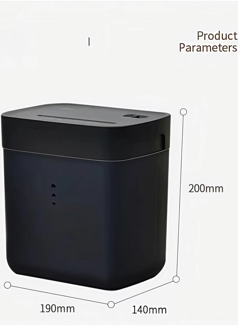 Gasin - Mini Paper Shredder  – Compact Design, 3.3L Capacity, P-4 Security, A4 Folded Sheet, 2m/min Speed, Ideal for Home or Desktop Use - Image 1