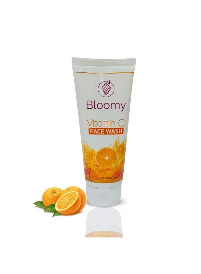 BLOOMY Vitamin C Face Wash - 100 ML | Face Wash For Glowing And Brightening Skin | All Skin Types|With Triple Vitamin C | Face Wash For Women & Men - Image 1