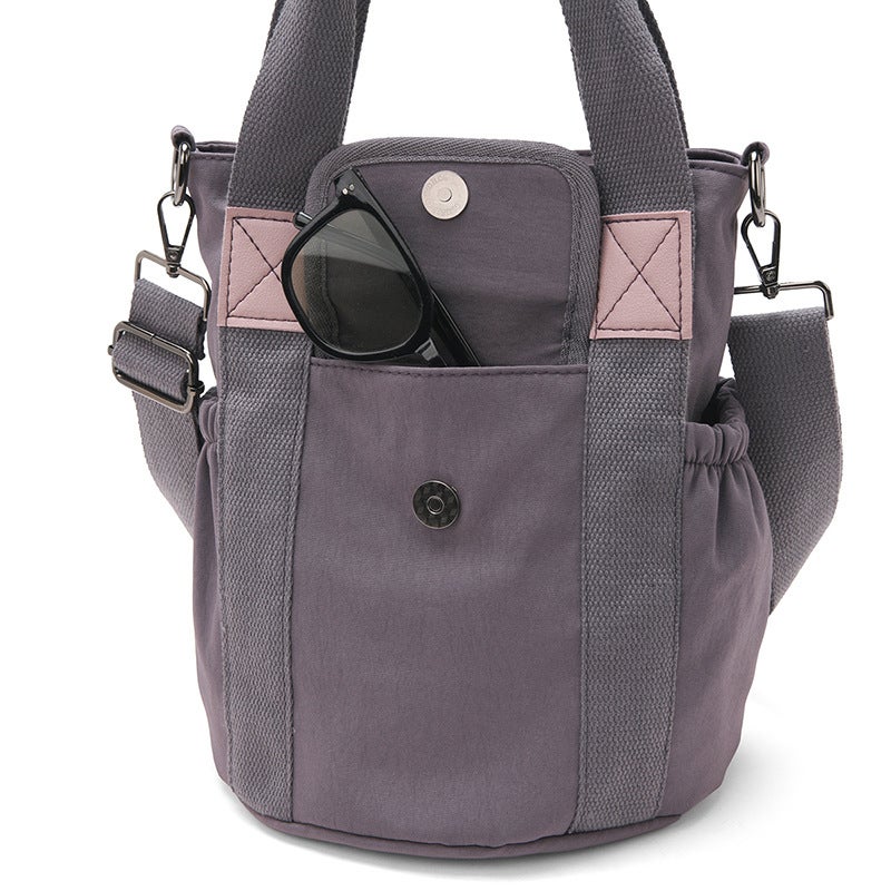 2025 Women's Oxford Fabric Bucket Bag, Lightweight Large Capacity - Image 5