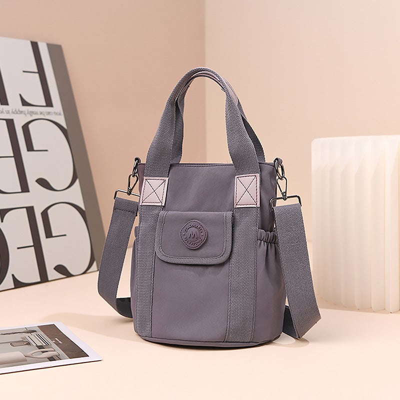 2025 Women's Oxford Fabric Bucket Bag, Lightweight Large Capacity - Image 3