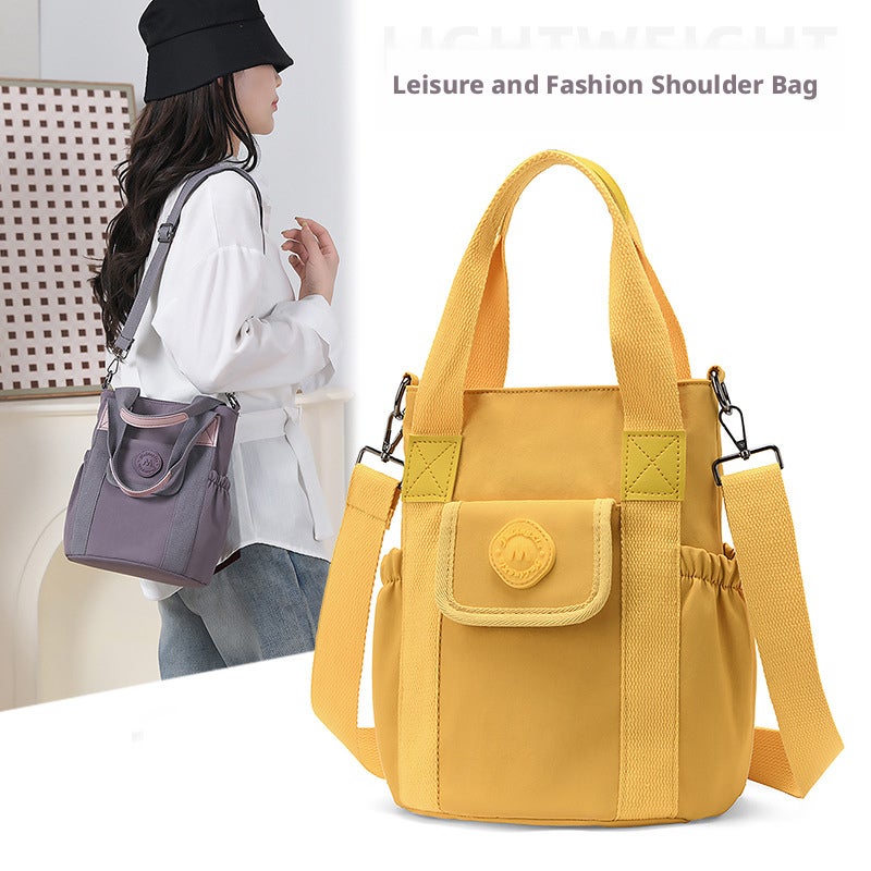 2025 Women's Oxford Fabric Bucket Bag, Lightweight Large Capacity - Image 1