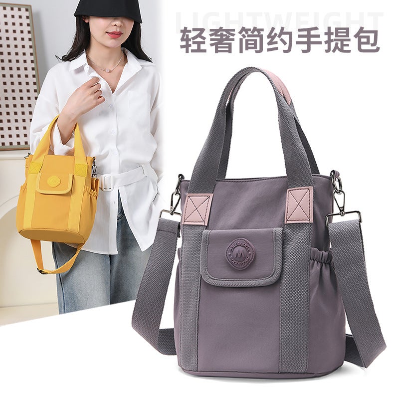 2025 Women's Oxford Fabric Bucket Bag, Lightweight Large Capacity - Image 2