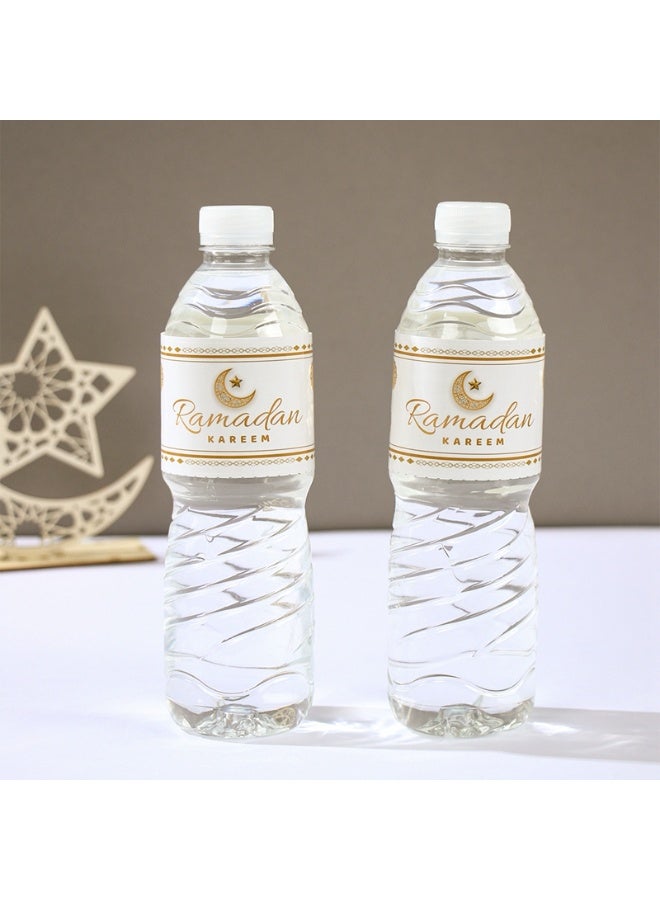 Ramadan Water Bottle Sticker Labels for Ramadan Party Decorations Supplies - Set of 10 Pcs - Image 5
