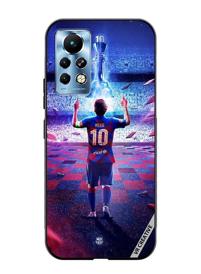 VR CREATIVE Protective Case Cover For Infinix Note 11 Pro Messi Design Multicolour - Image 1