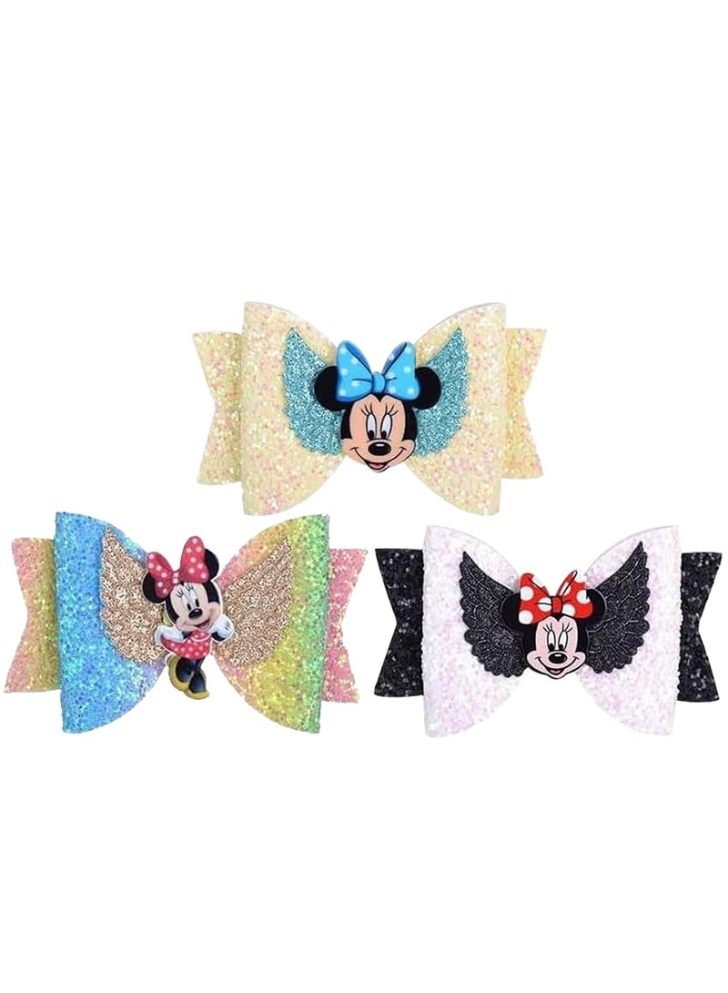 MARGOUN 3 قطع من مشابك شعر ميني ماوس - Image 2