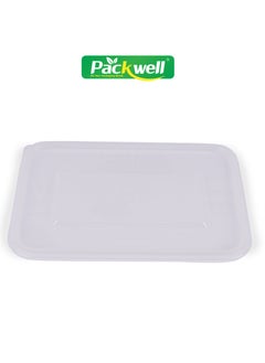 Microwave Container with Lid- PWRP1960 650 ml Rectangle Shaped Pack of 5 BPA-Free Food grade and Hygienic Perfect for Packing Storing Ramadan Food and Iftar Kit Distribution Etc Clear - pzsku/ZFBF2DC03D4264393021CZ/45/_/1708497734/4dcb90f9-230a-4214-ae21-48fa3cefa141