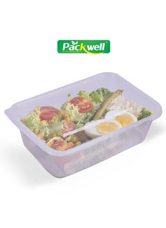 Microwave Container with Lid- PWRP1960 650 ml Rectangle Shaped Pack of 5 BPA-Free Food grade and Hygienic Perfect for Packing Storing Ramadan Food and Iftar Kit Distribution Etc Clear - pzsku/ZFBF2DC03D4264393021CZ/45/_/1708500952/7afe1715-aa6d-46fb-92ea-920793005285