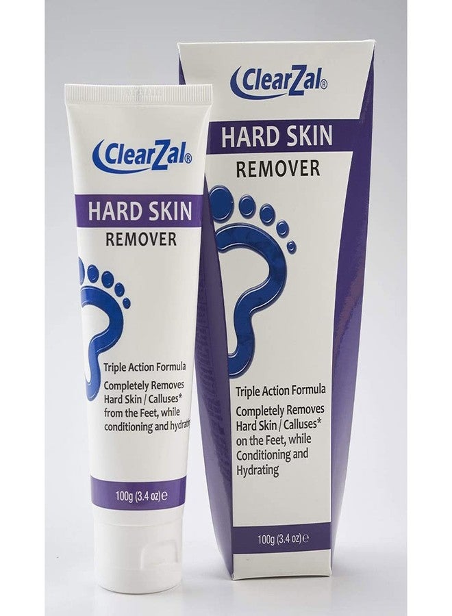ClearZal Foot Cream For Hard Skin, Helps Calluses and Corn Removal While Leaving Soft Smooth Skin, Hydrating and Conditioning Triple Action Formula With Aloe Vera, 3.4 Ounce Tube - Image 5