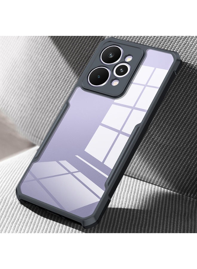XUNDD for Realme 15 Pro 5G Case, Camera Lens Protection Back Cover, TPU+PC Shockproof Bumper Mobile Phone Case, Anti-Yellowing Slim Fit Protective Casing - Image 5