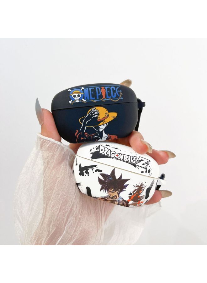 Suitable For SonyWF-1000XM5 Bluetooth Headset Protective Cover Cartoon Noise Reduction Silicone Soft Shell Cute Stylish Creativity-Color:Soft Shell-moon Astronaut (with Hook)-Model:For SonyWF-1000XM5 Headphone Cover  - Image 4